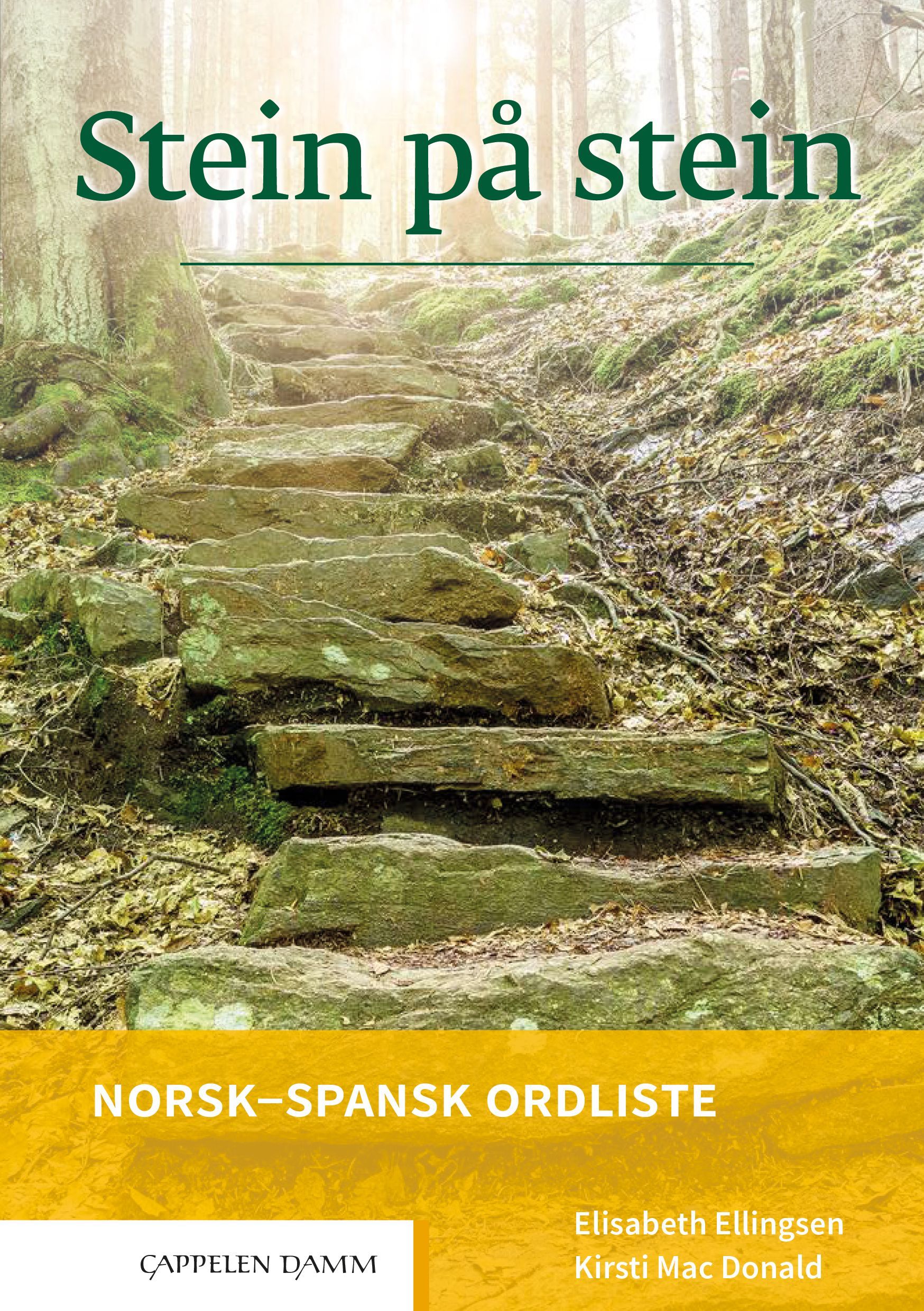 Stein på stein : norsk-spansk ordliste