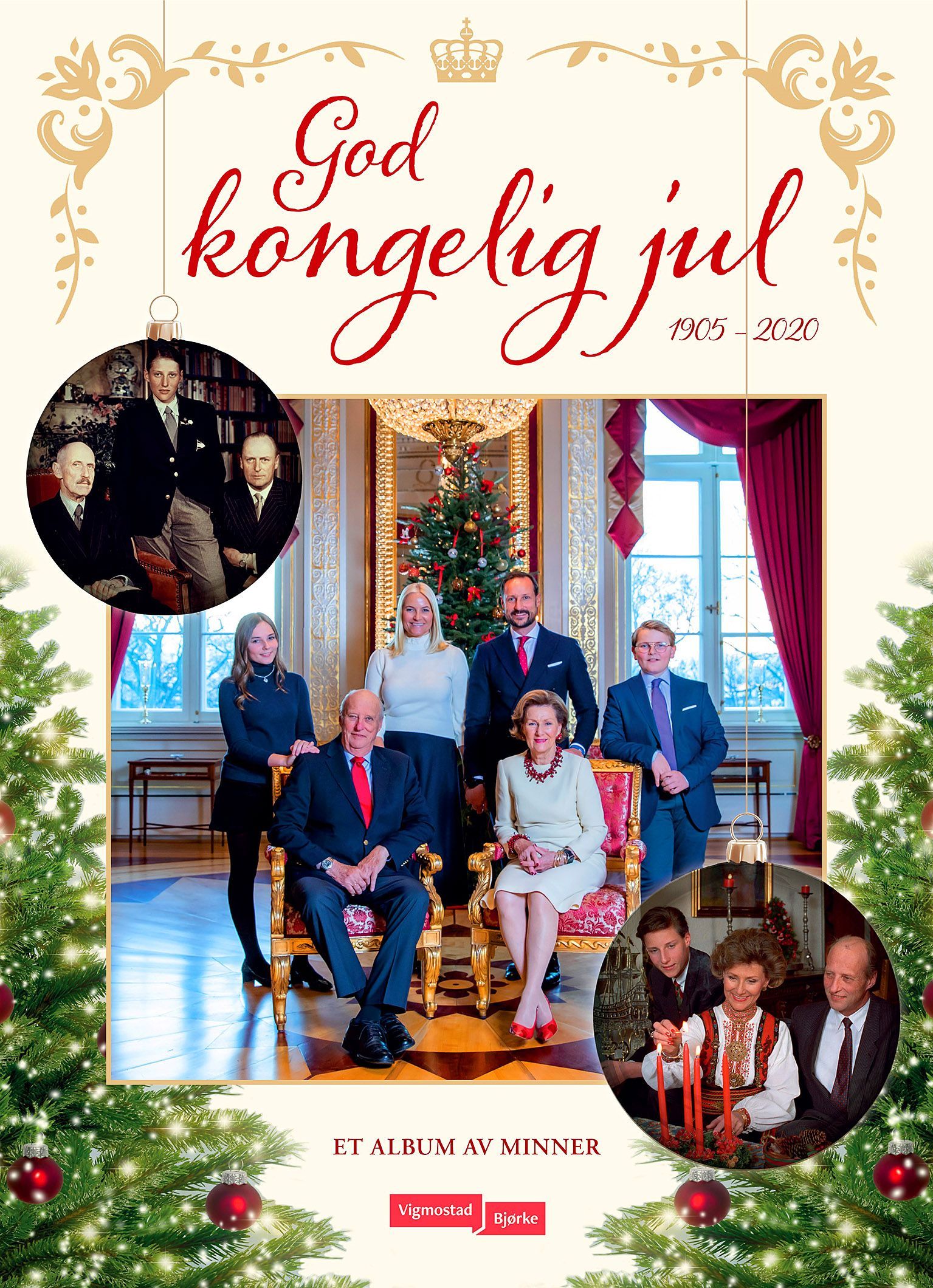 Forsidebilde av God kongelig jul : et album av minner : 1905-2020