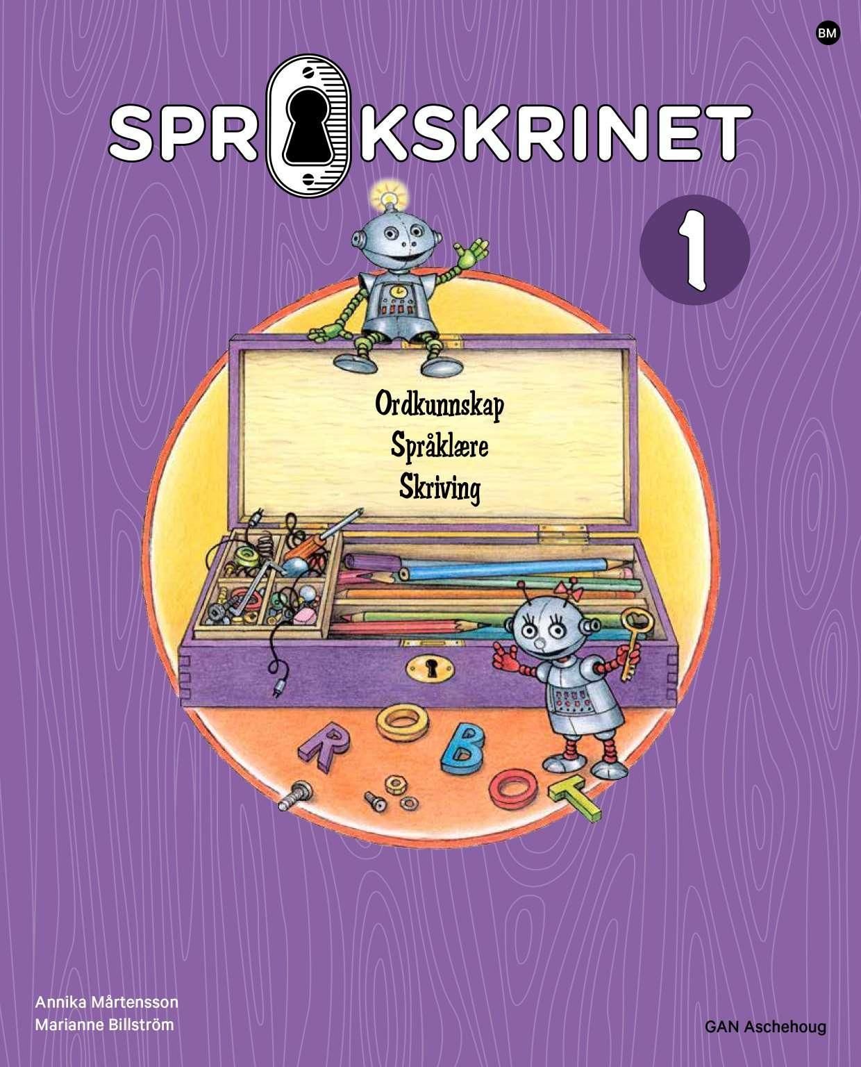 Språkskrinet 1 : ordkunnskap, språklære, skriving