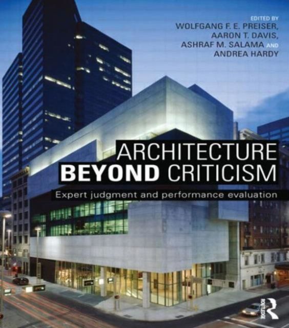 Forsidebilde av Architecture Beyond Criticism : Expert Judgment and Performance Evaluation