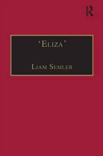 'Eliza' : Printed Writings 1641–1700: Series II, Part Two, Volume 3