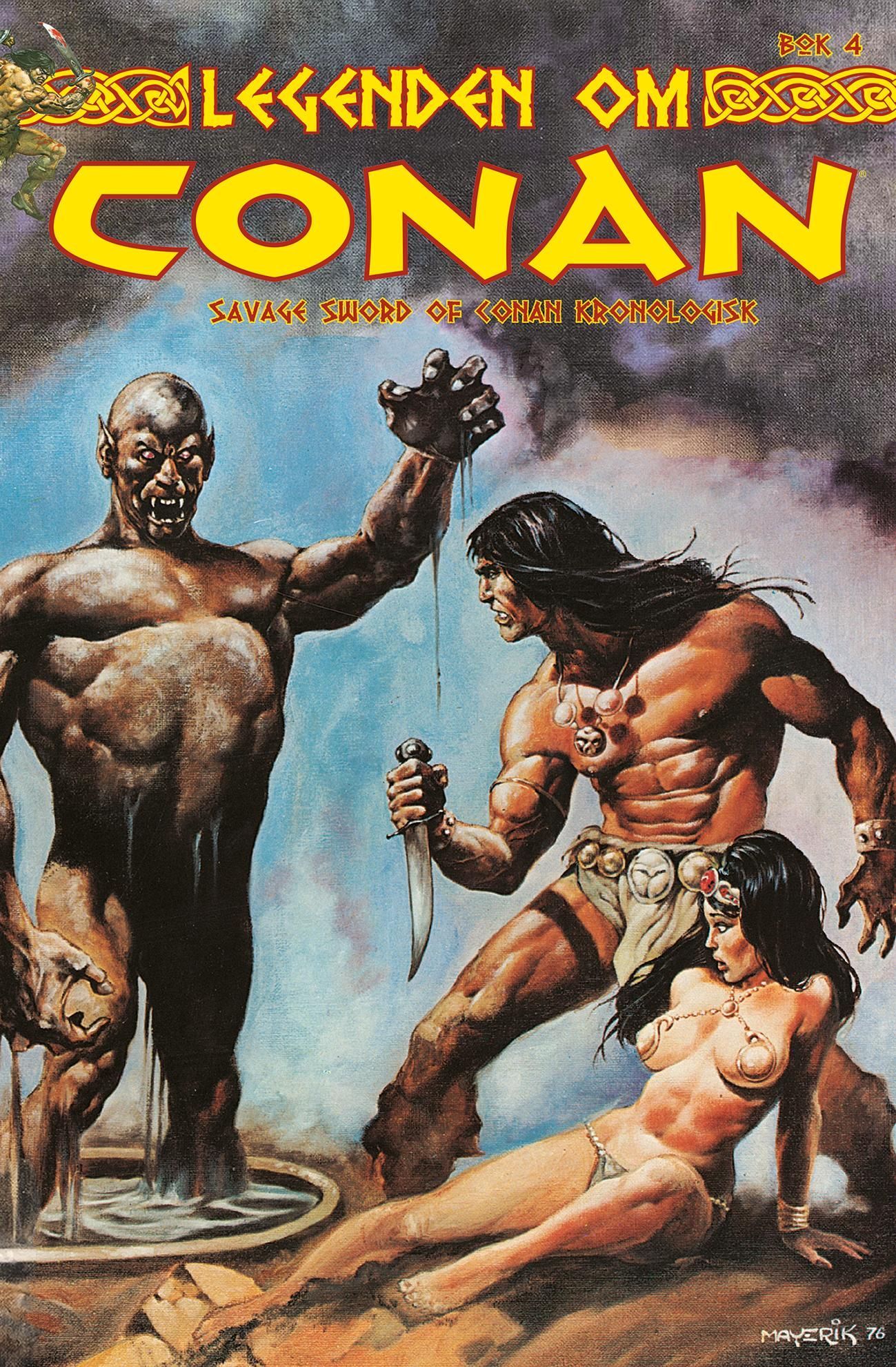 Legenden om Conan : Savage sword of Conan kronologisk. Bok 4