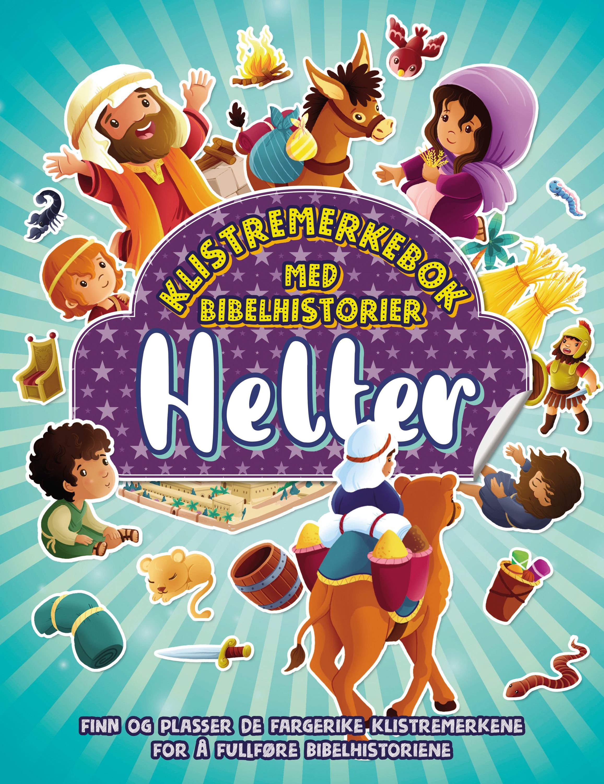 Helter : klistremerkebok med bibelhistorier