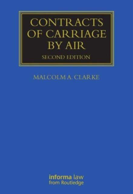 Contracts of Carriage by Air