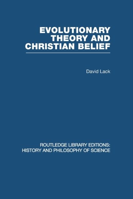 Evolutionary Theory and Christian Belief : The Unresolved Conflict
