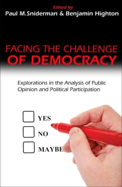 Facing the Challenge of Democracy : Explorations in the Analysis of Public Opinion and Political Participation