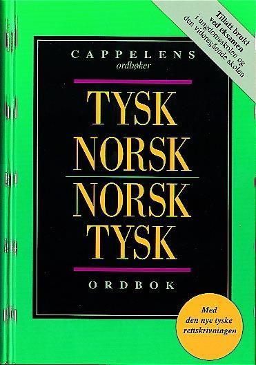 Tysk-norsk norsk-tysk ordbok