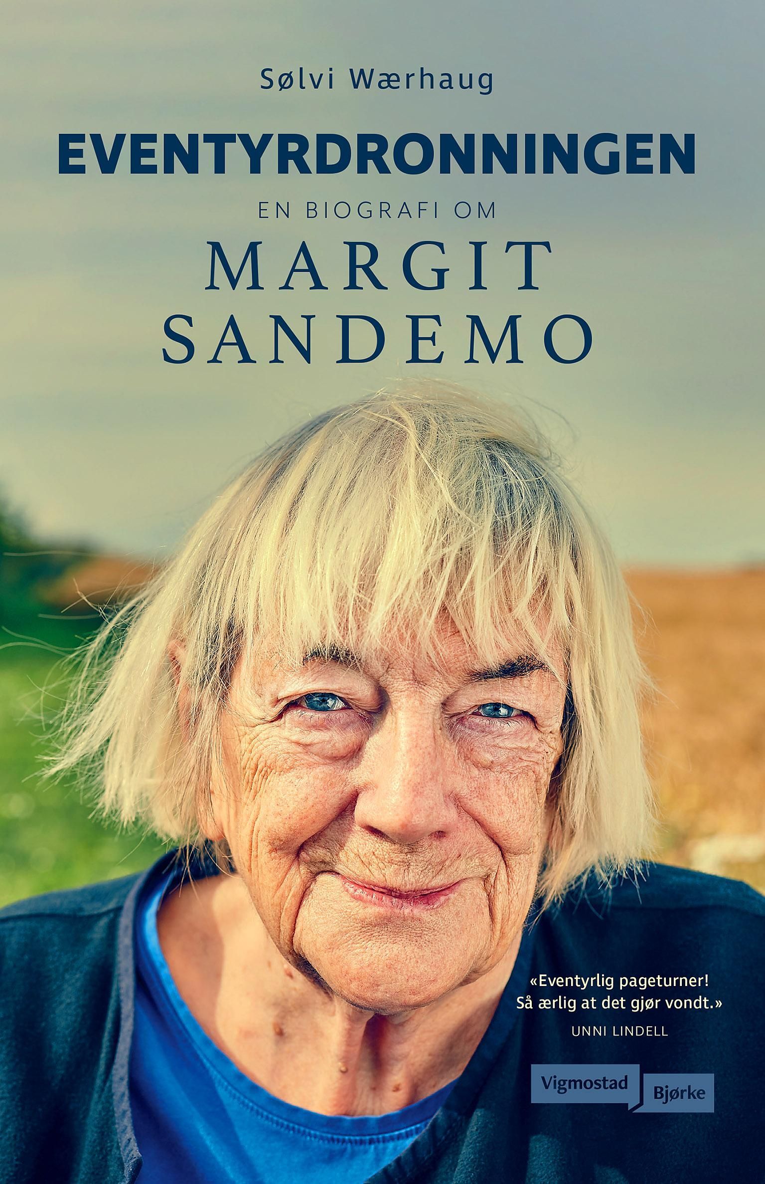 Forsidebilde av Eventyrdronningen : en biografi om Margit Sandemo