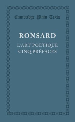 L'art poetique cinq prefaces