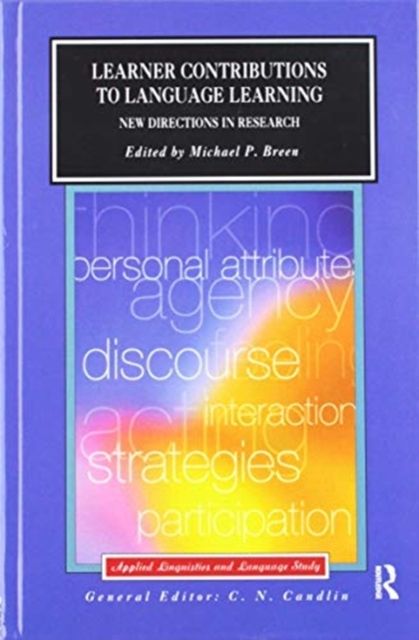 Learner Contributions to Language Learning : New Directions in Research