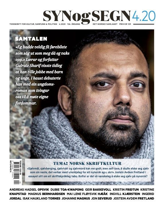 Syn og segn. Hefte 4-2020 : tidsskrift for kultur, samfunn & politikk