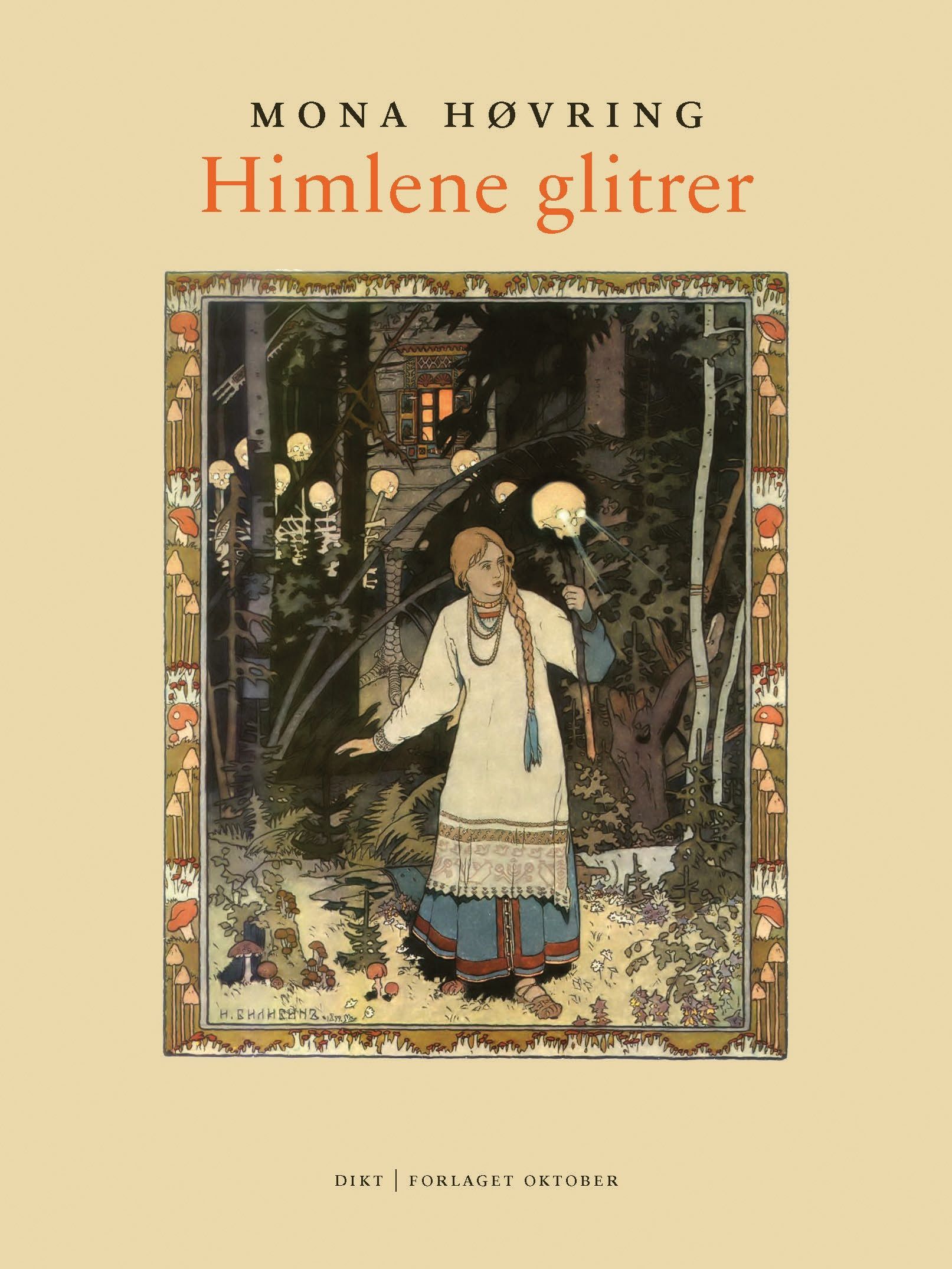 Himlene glitrer : dikt