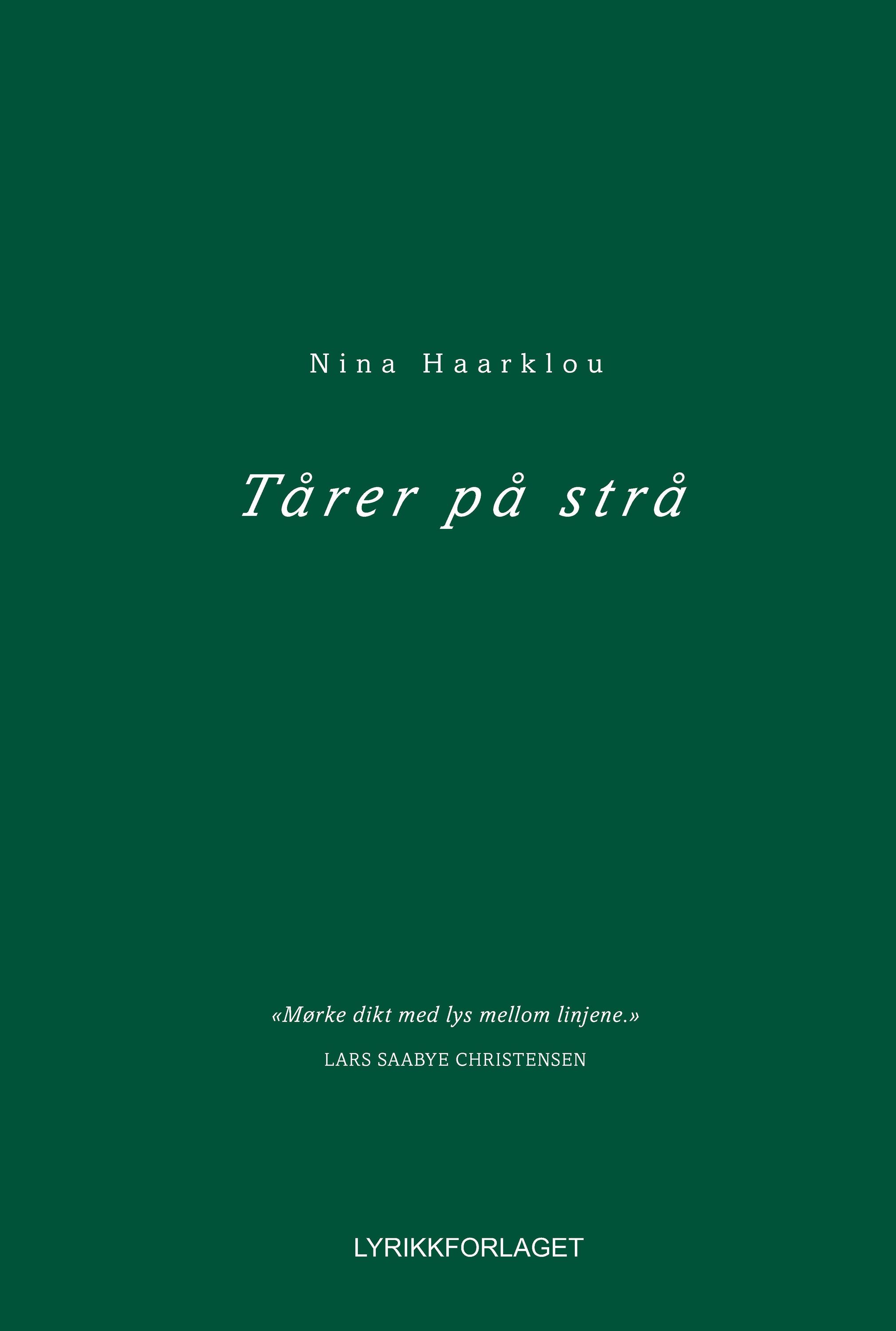 Forsidebilde av Tårer på strå