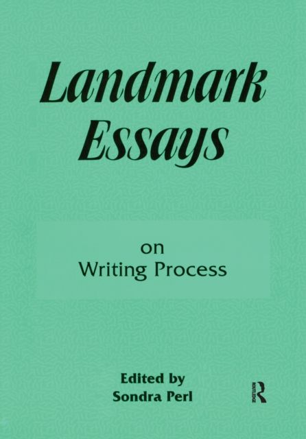 Landmark Essays on Writing Process : Volume 7