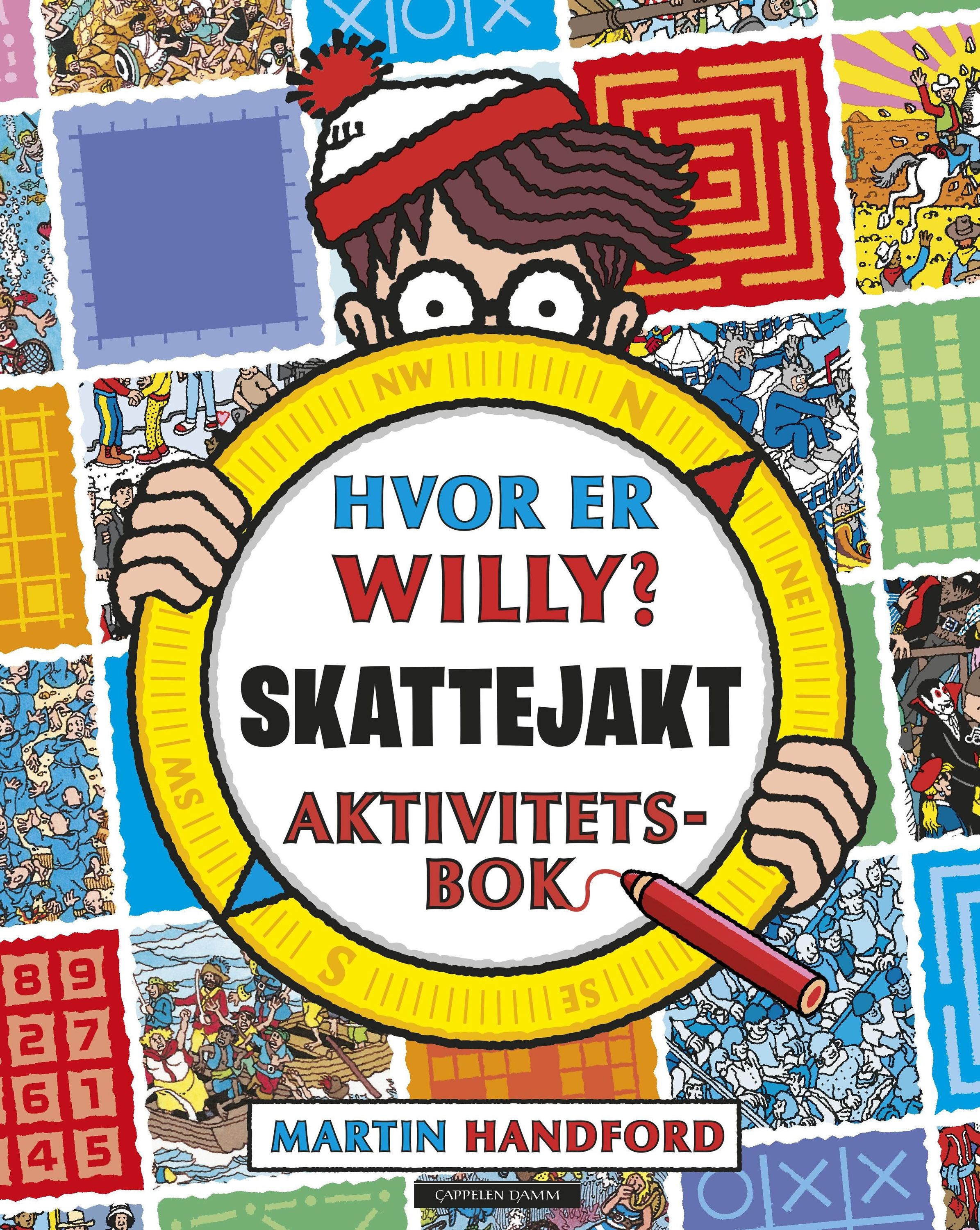 Hvor er Willy? : skattejakt : aktivitetsbok