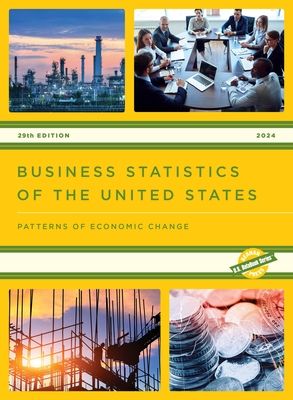 Business Statistics of the United States : Patterns of Economic Change