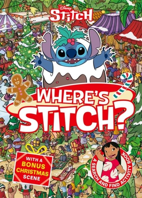 Where's Stitch? LIMITED CHRISTMAS EDITION : A Disney search-and-find activity book