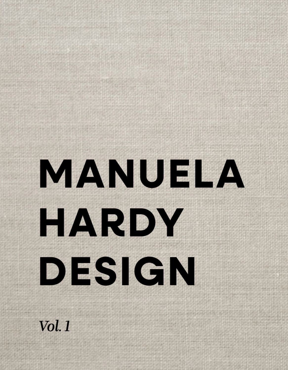 Manuela Hardy design. Vol. 1
