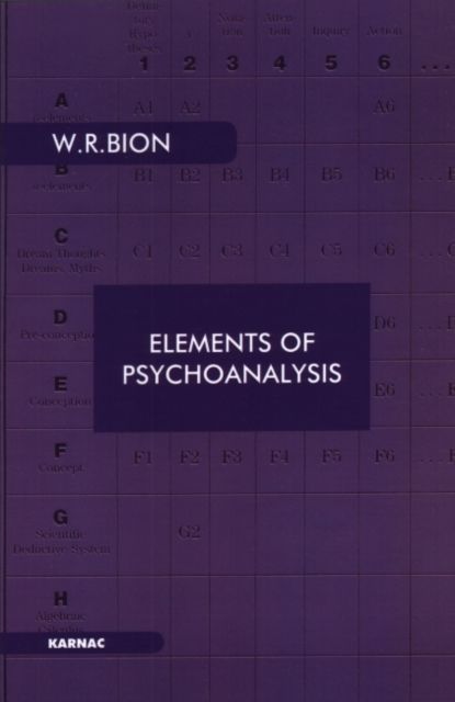 Forsidebilde av Elements of Psychoanalysis