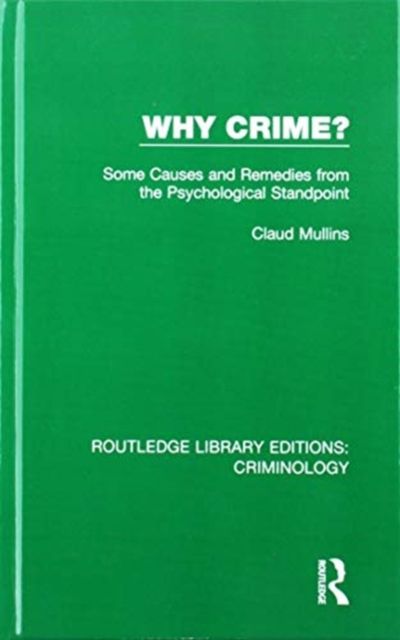 Routledge Library Editions: Criminology