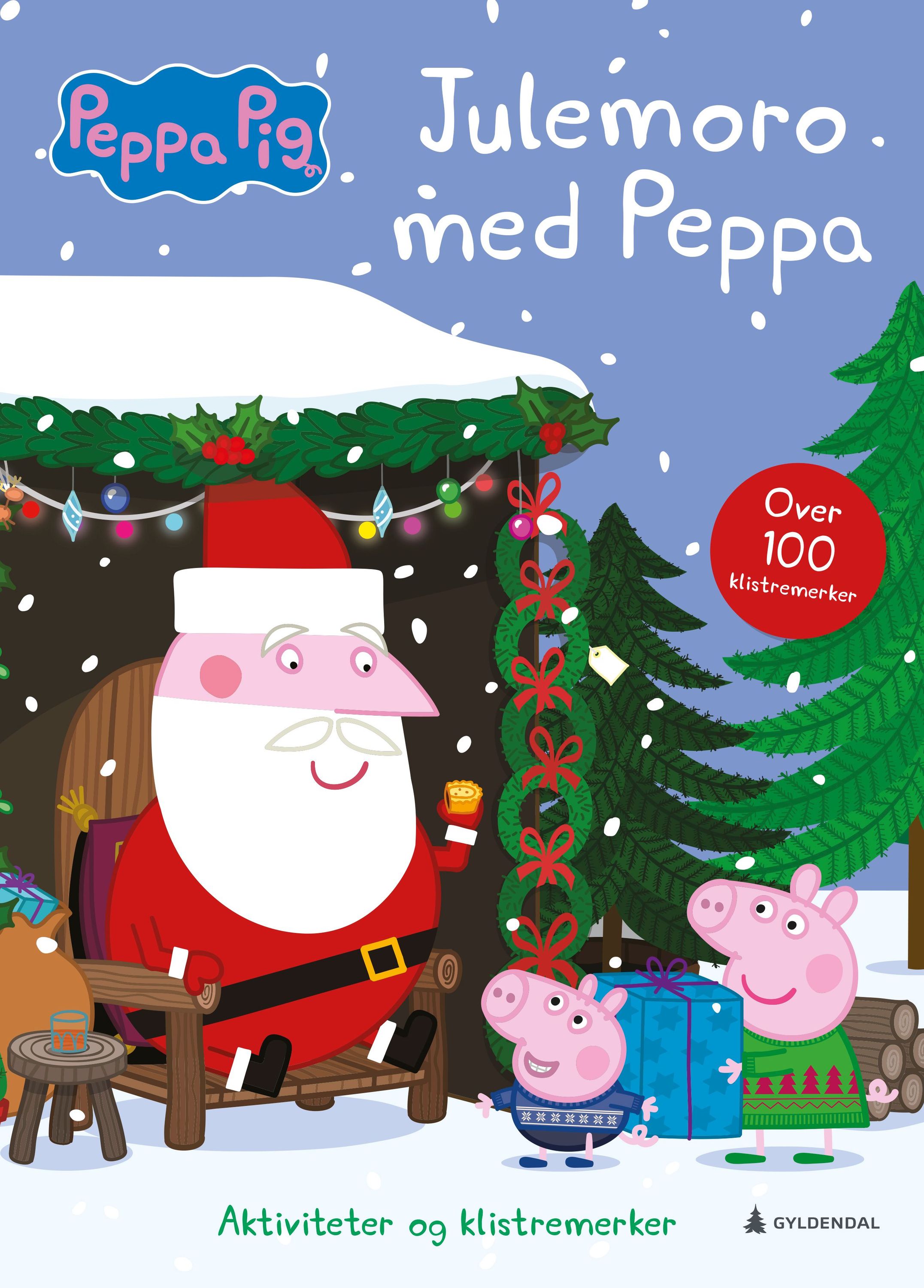 Julemoro med Peppa : aktiviteter og klistremerker