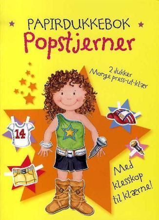 Papirdukkebok : popstjerner