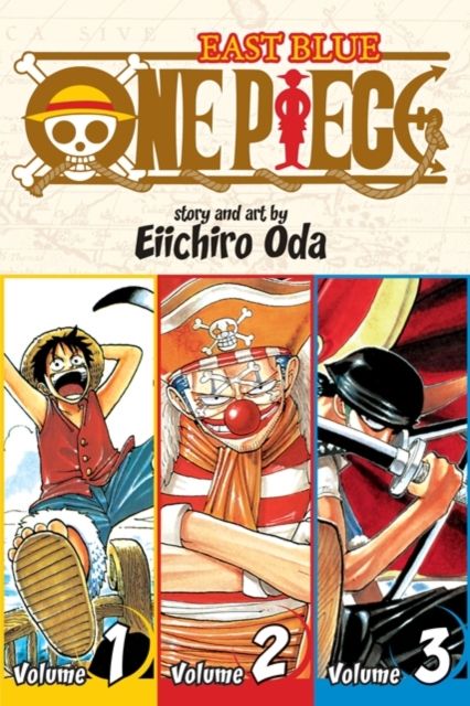 One Piece (Omnibus Edition), Vol. 1 : Includes vols. 1, 2 & 3