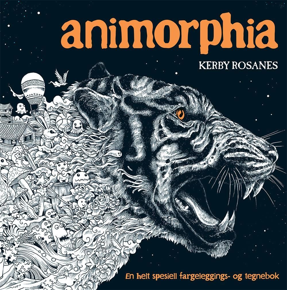 Animorphia : en helt spesiell fargeleggings- og tegnebok