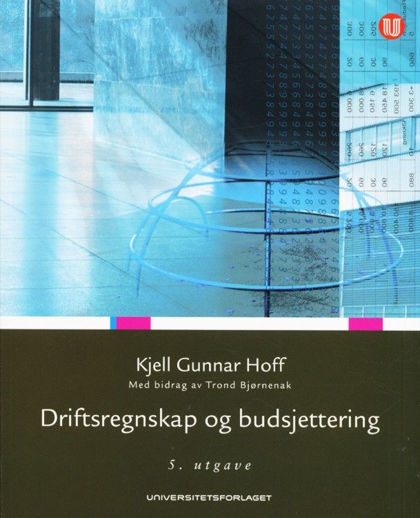 Driftsregnskap og budsjettering