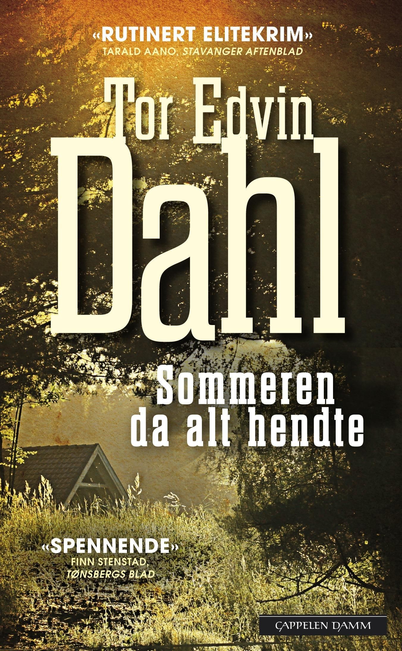 Sommeren da alt hendte : kriminalroman