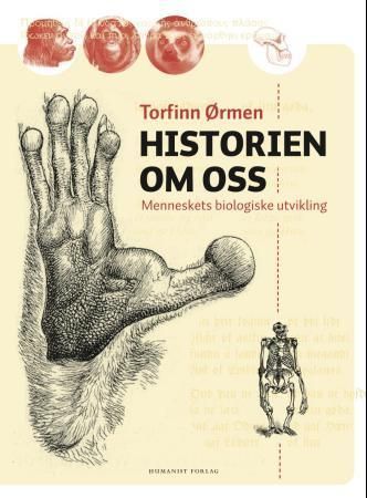 Forsidebilde av Historien om oss : menneskets biologiske utvikling