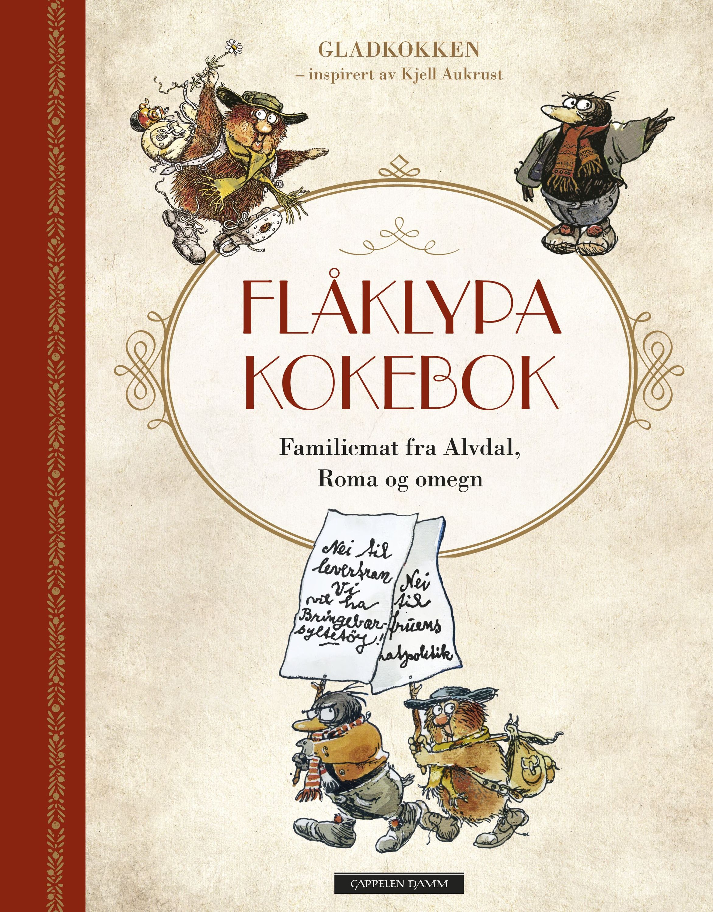Forsidebilde av Flåklypa kokebok : familiemat fra Alvdal, Roma og omegn