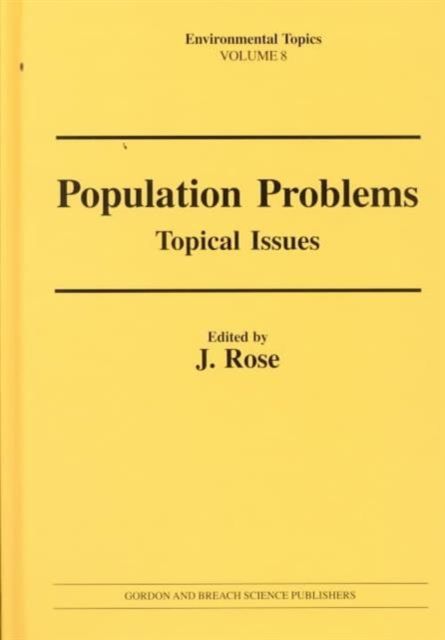 Population Problems : Topical Issues