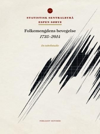 Folkemengdens bevegelse 1735-2014 : en tabellstudie