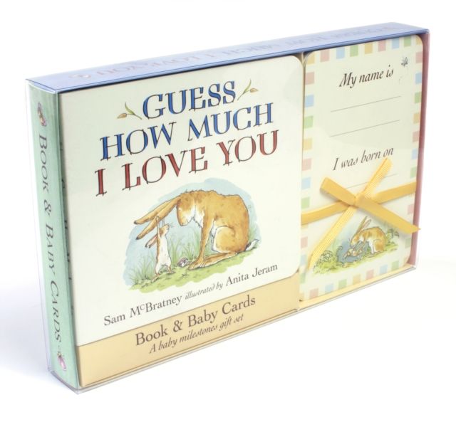 Guess How Much I Love You : Book & Baby Cards Milestone Moments Gift Set