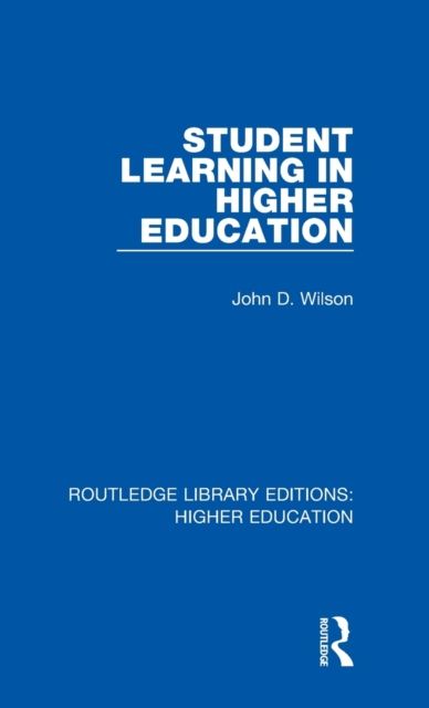 Student Learning in Higher Education