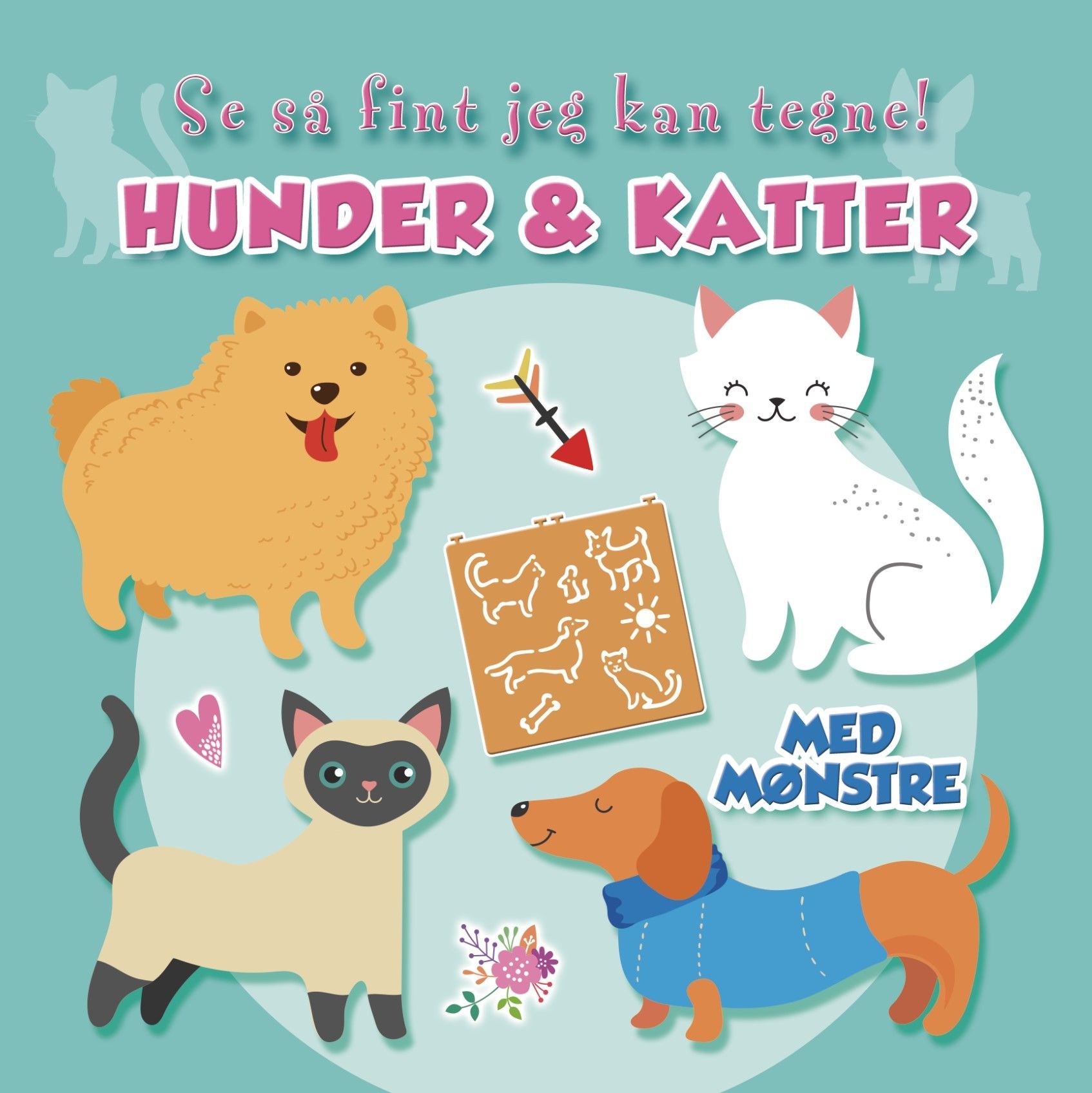 Hunder & katter : se så fint jeg kan tegne!