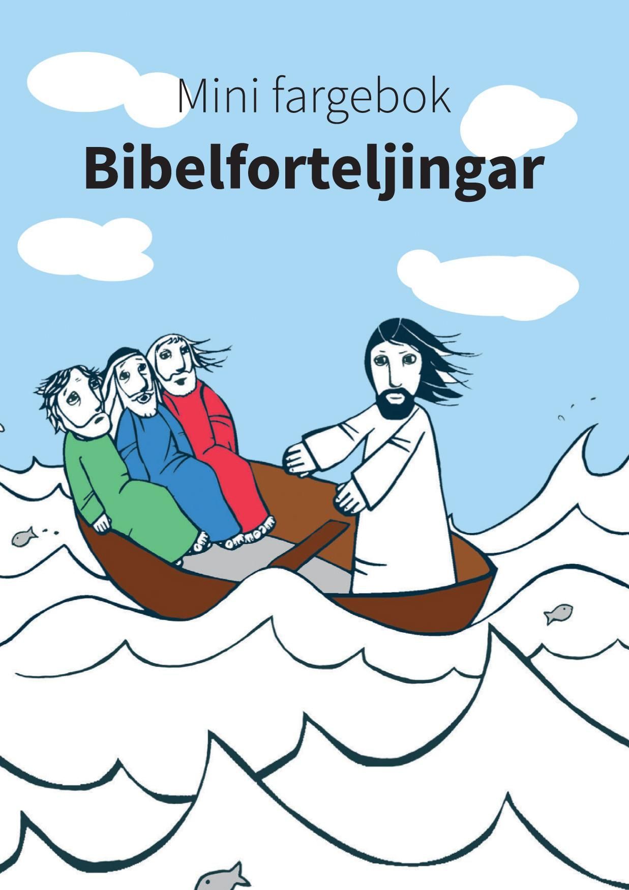 Mini fargebok : bibelforteljingar
