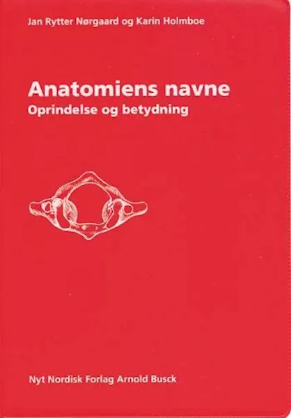 Forsidebilde av Anatomiens navne