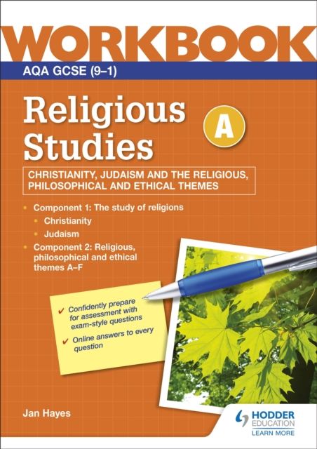 Forsidebilde av AQA GCSE Religious Studies Specification A Christianity, Judaism and the Religious, Philosophical and Ethical Themes Workbook