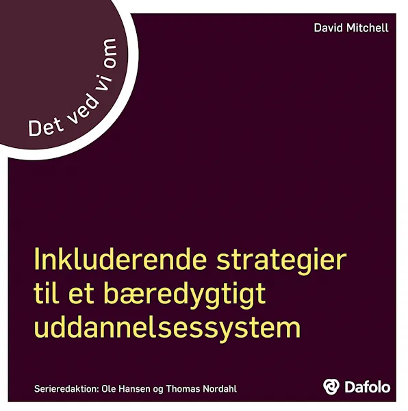 Forsidebilde av Inkluderende strategier til et bæredygtigt uddannelsessystem