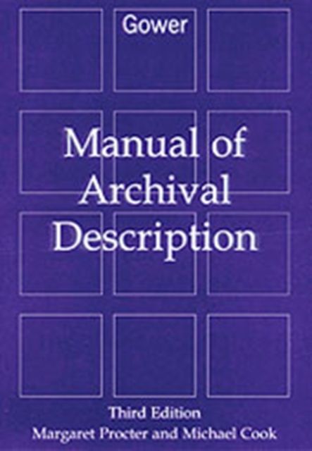 Manual of Archival Description