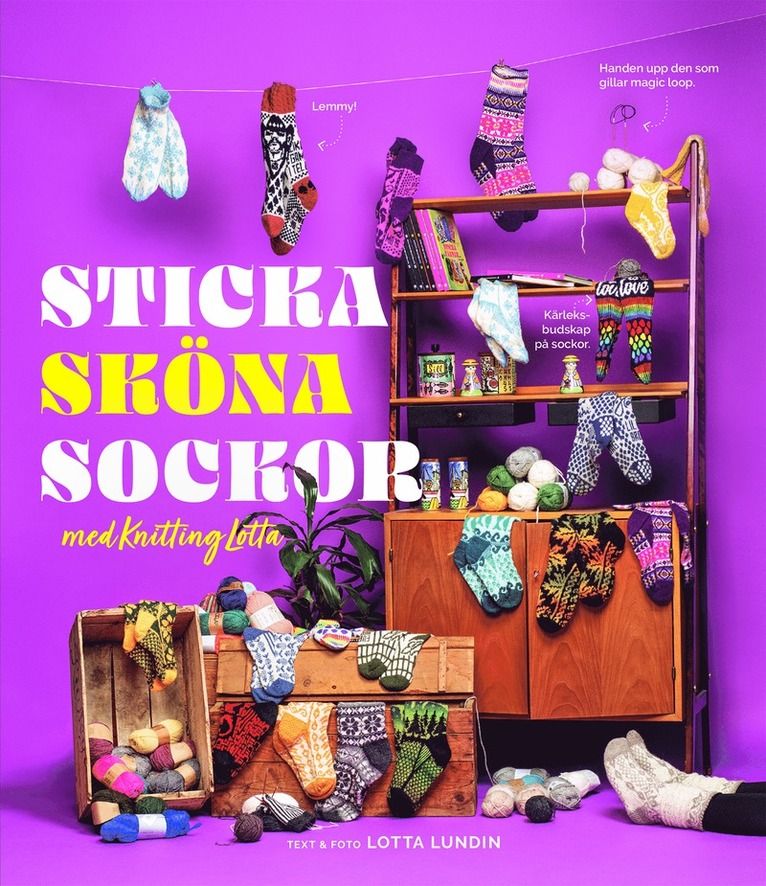 Sticka sköna sockor med knitting Lotta
