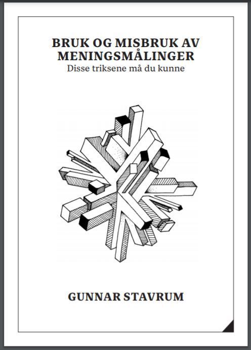Bruk og misbruk av meningsmålinger : disse triksene må du kunne!