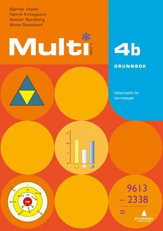 Multi 4b, 2. utgåve : matematikk for barnesteget. Grunnbok