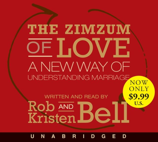 The Zimzum of Love Low Price CD : A New Way of Understanding Marriage