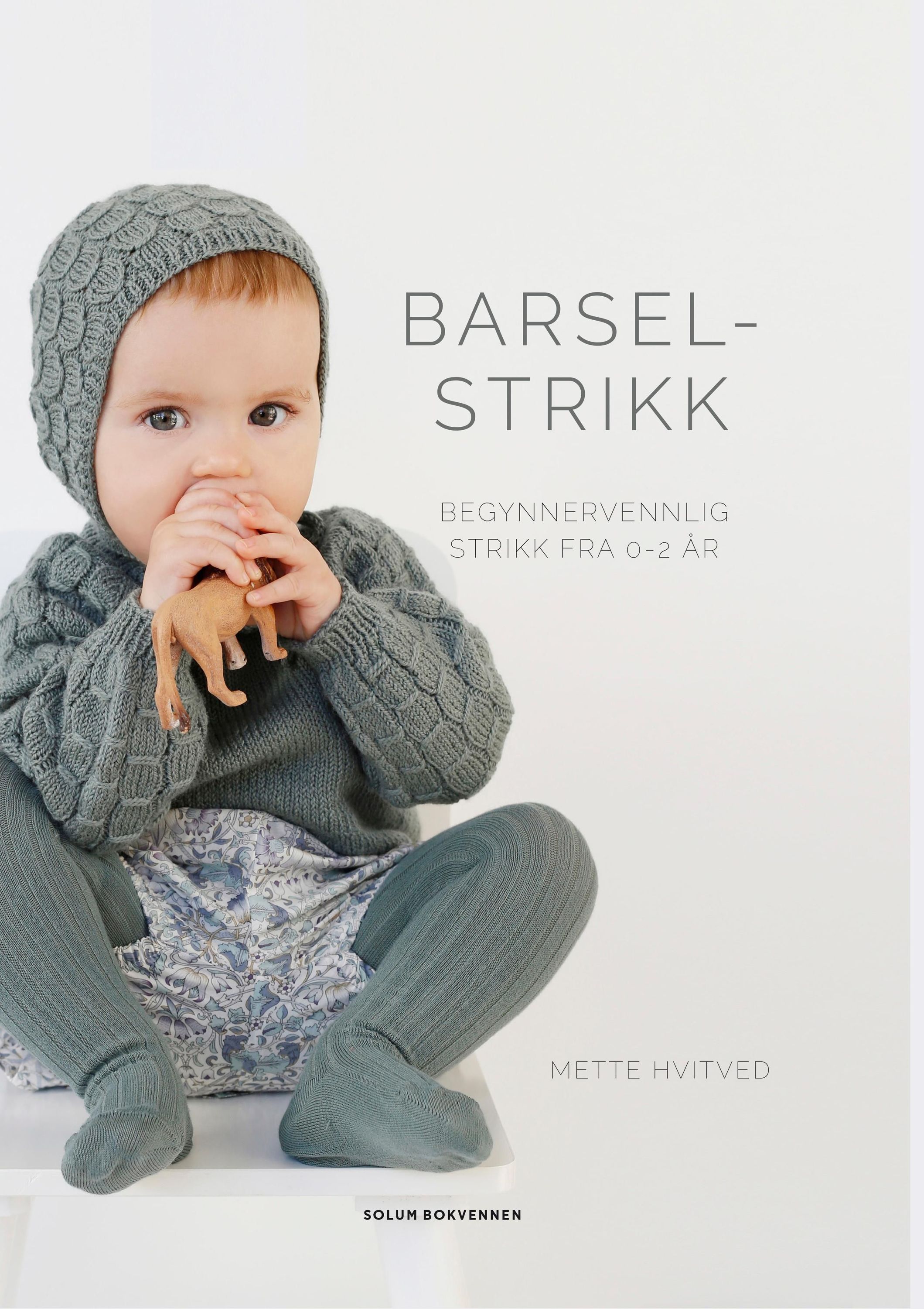 Forsidebilde av Barselstrikk : nybegynnervennlig strikk fra 0-2 år