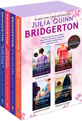 Bridgerton Boxed Set 5-8 : To Sir Phillip, With Love / When He Was Wicked / It's in His Kiss / On the Way to the Wedding