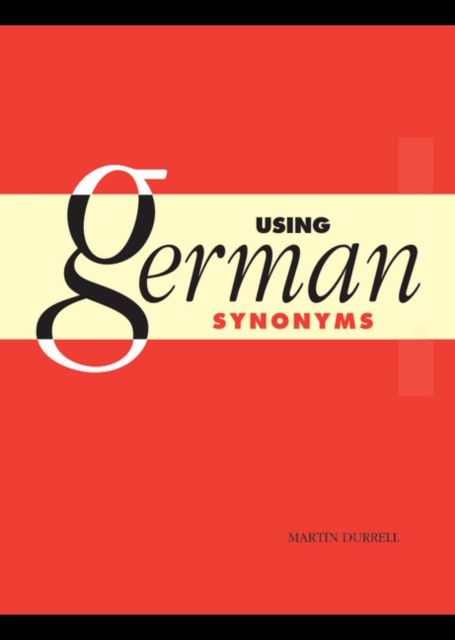 Forsidebilde av Using German Synonyms