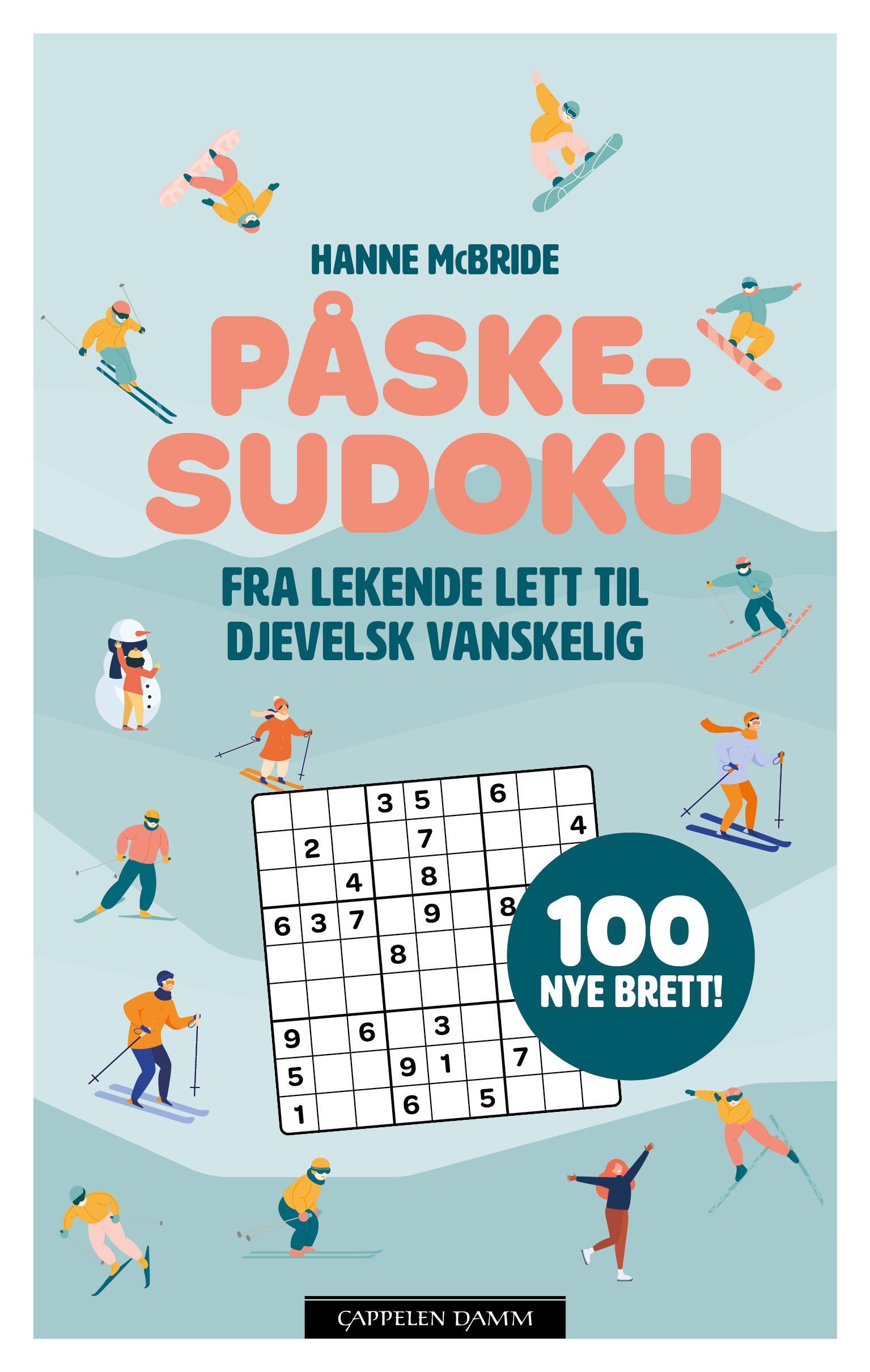 Påskesudoku : fra lekende lett til djevelsk vanskelig